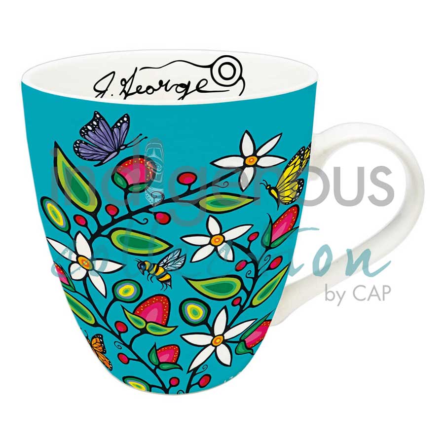 Indigenous Art Mug - Berry Garden