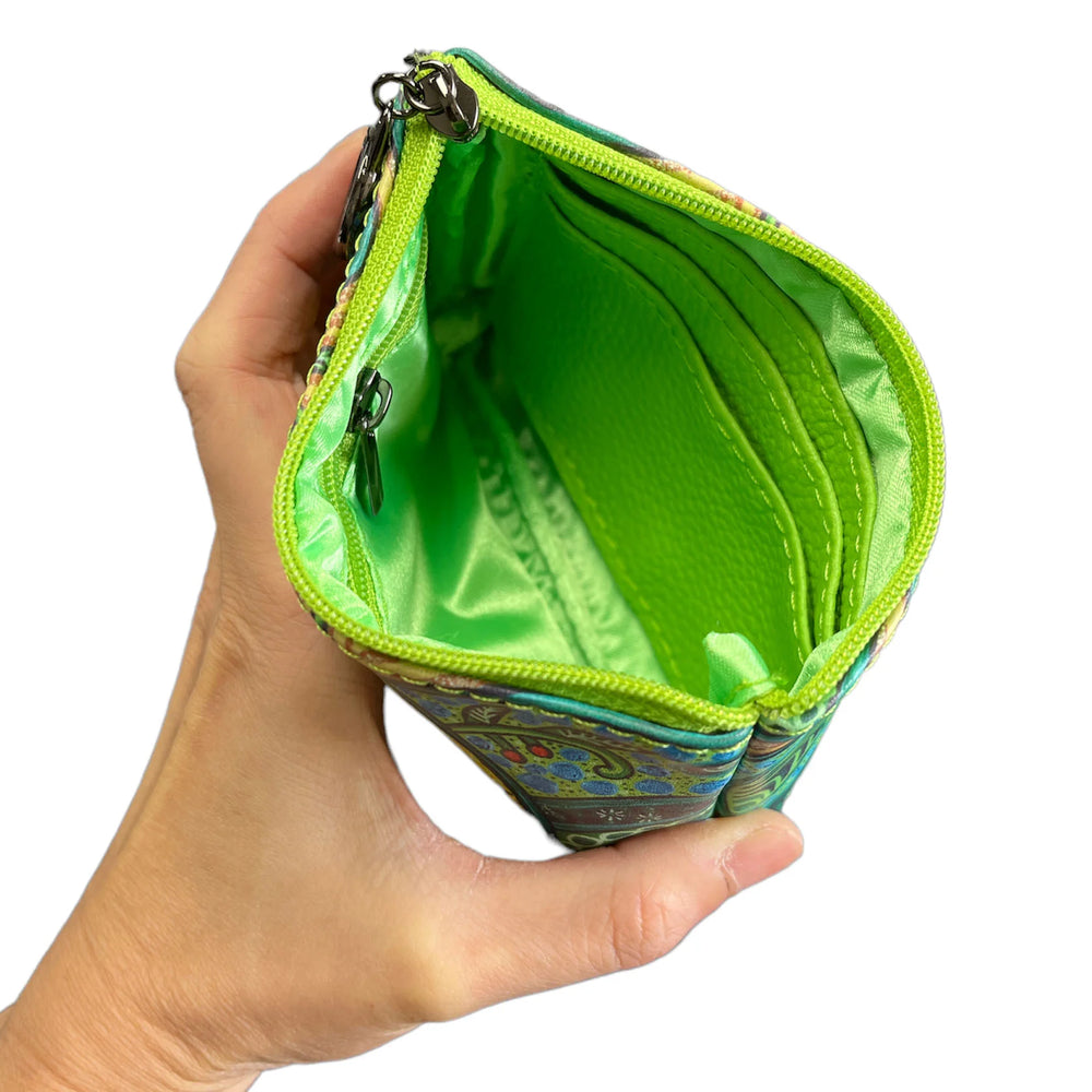 Indigenous Leather Purse - Strong Earth Woman