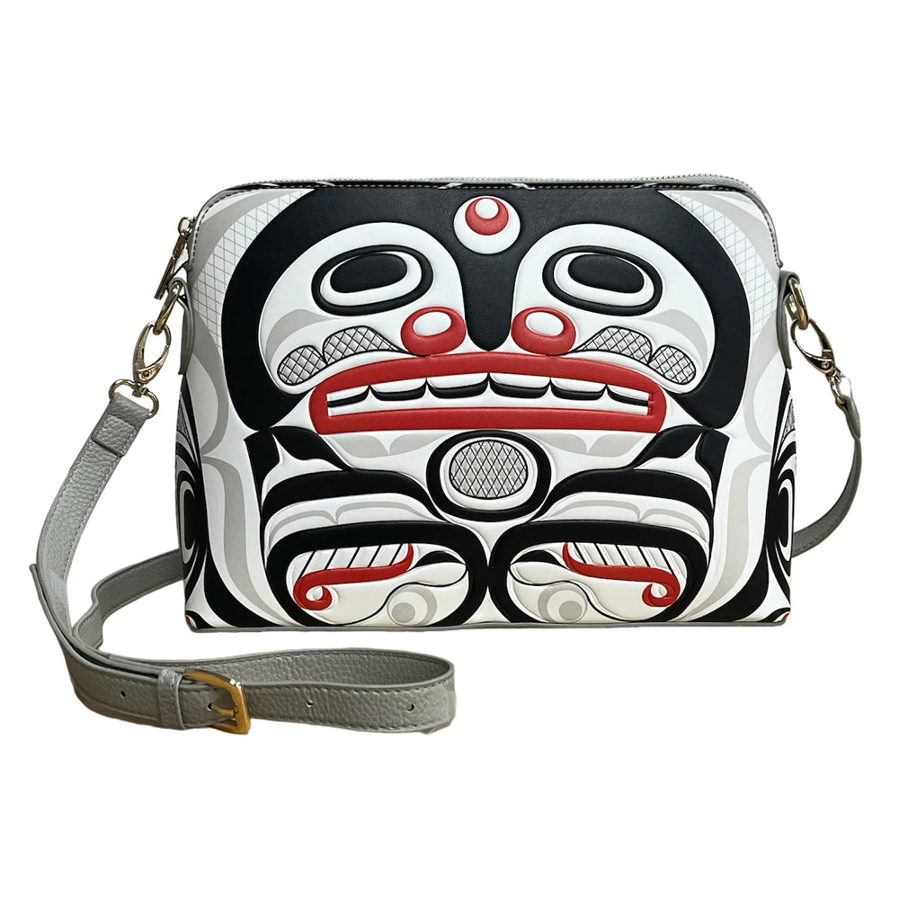 Indigenous Bag - Killer Whale Crosshatch