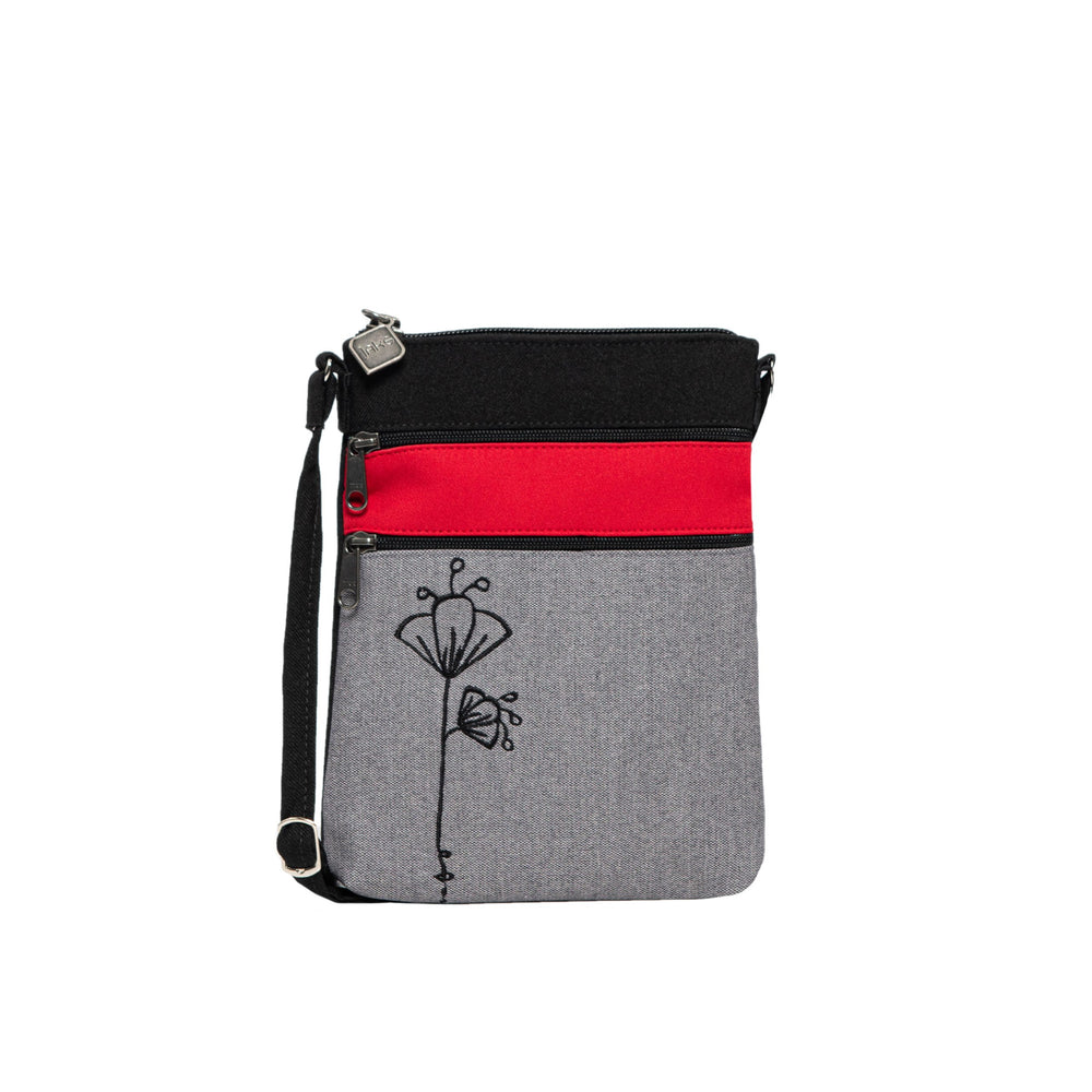 Jak's Flower Grab & Go Pouch - Red