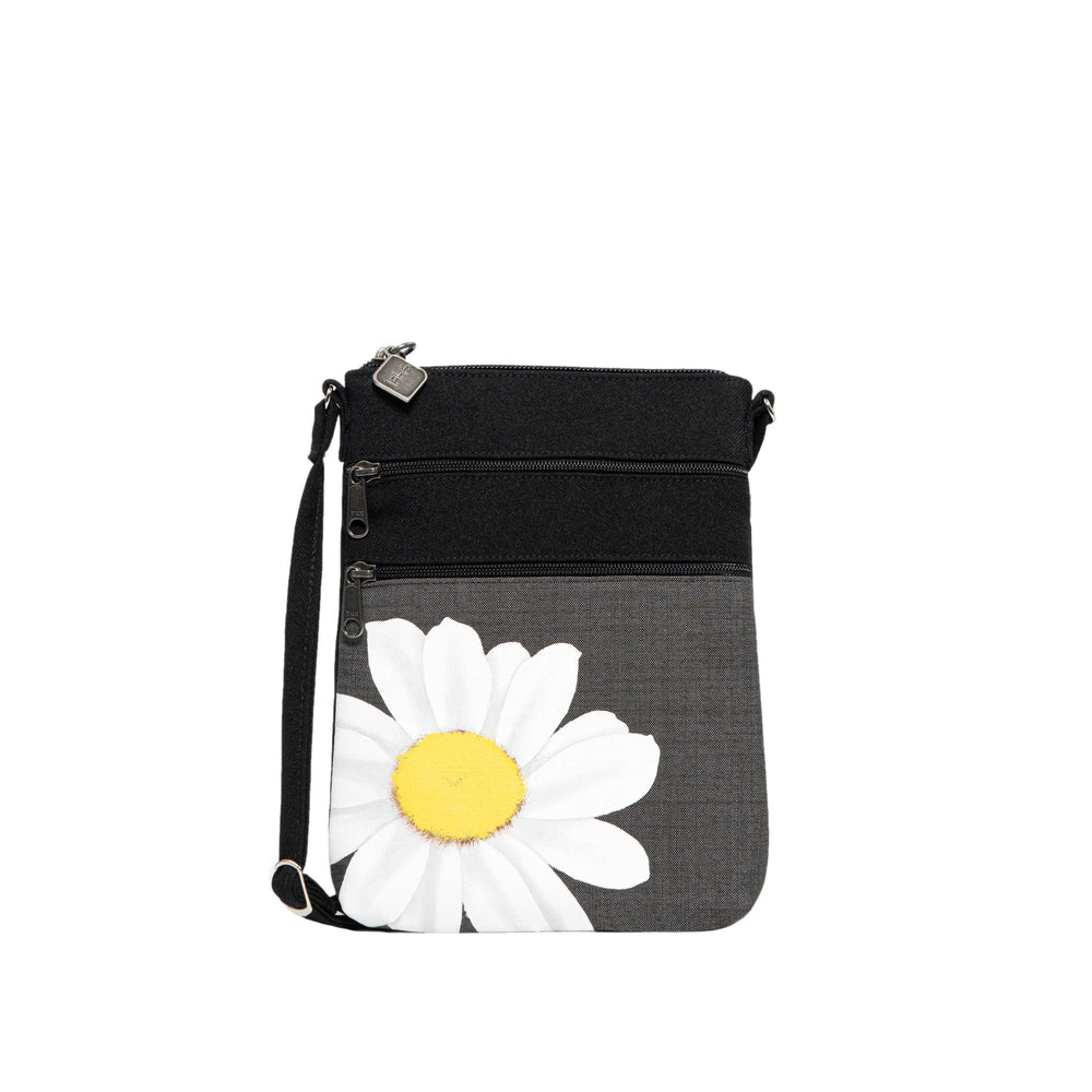 Jak's Daisy Grab & Go Pouch - Black