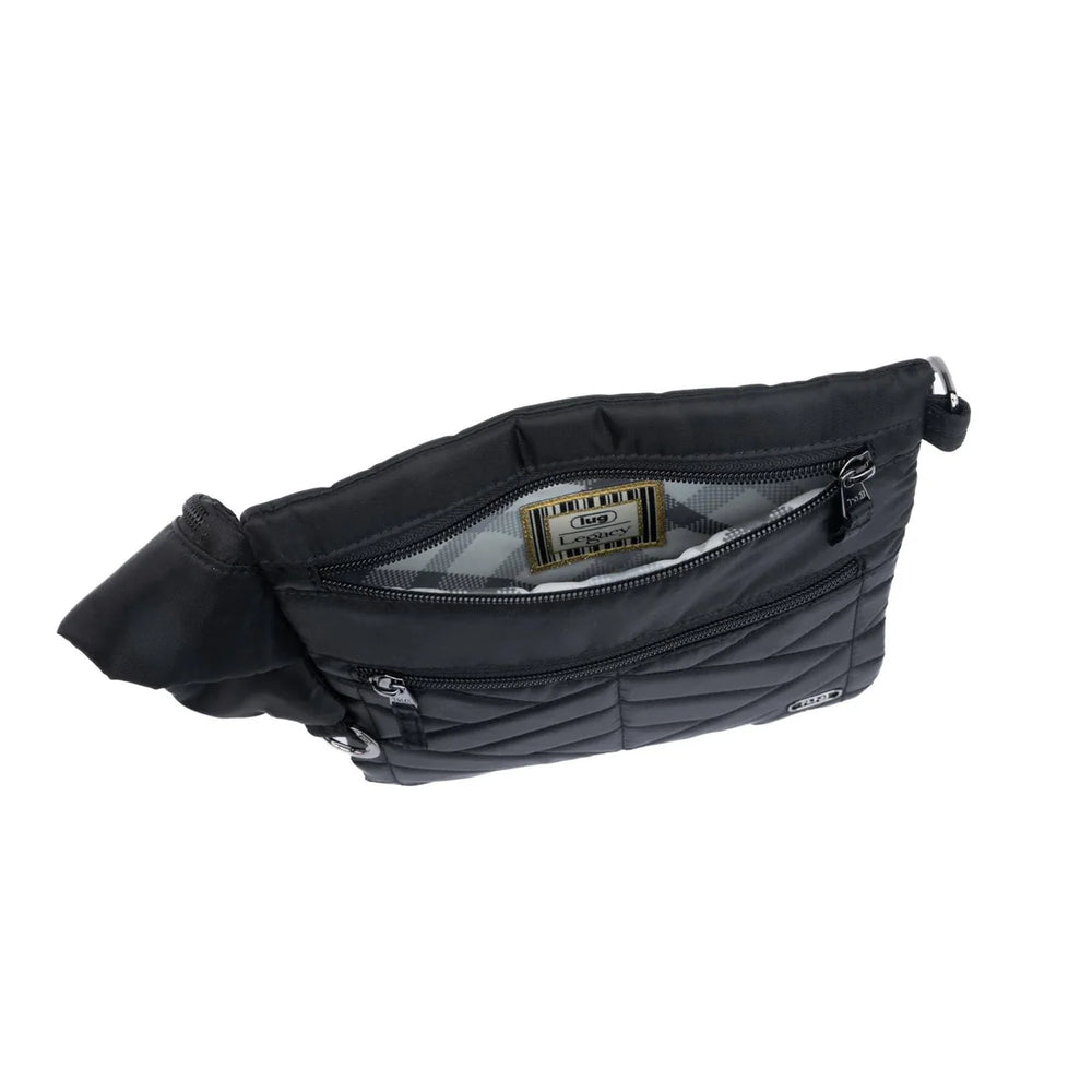 Lug Black Skipper Crossbody - Black