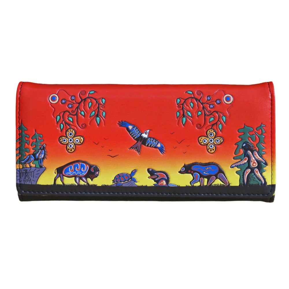 Indigenous Wallet - Seven Grandfather Teachings