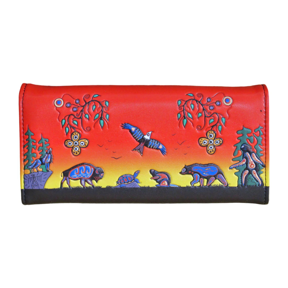 Indigenous Wallet - Seven Grandfather Teachings