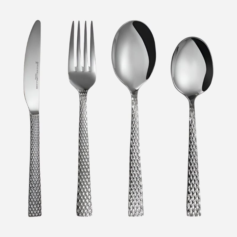 M&W Diamond 16pc Flatware Set