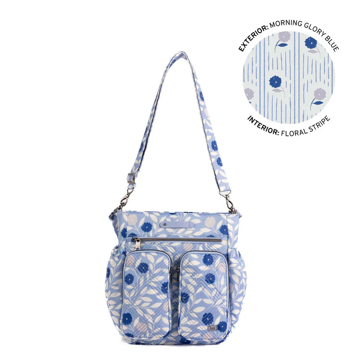 Lug Blue Toodles Tote - Morning Glory Blue