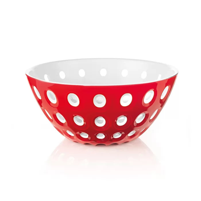 Le Murrine Bowl 20cm - Red/White/Transparent