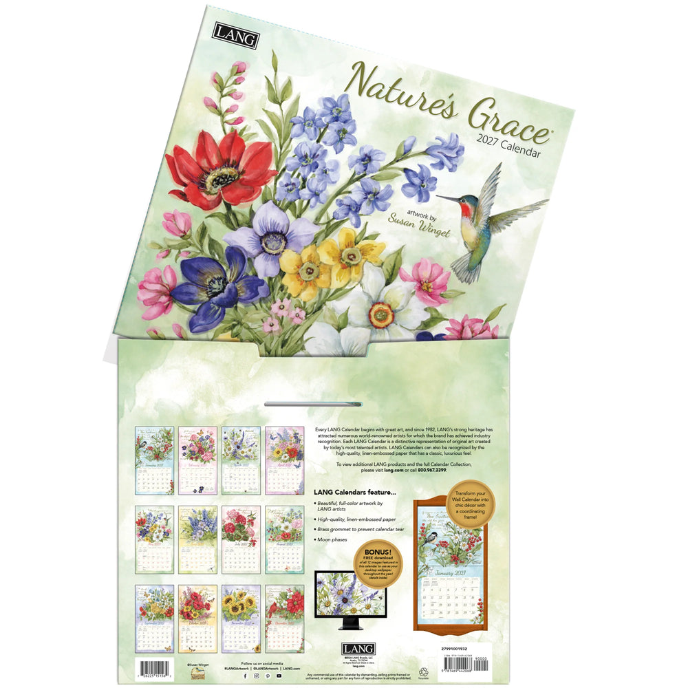 Lang Calendar 2027 - Nature's Grace