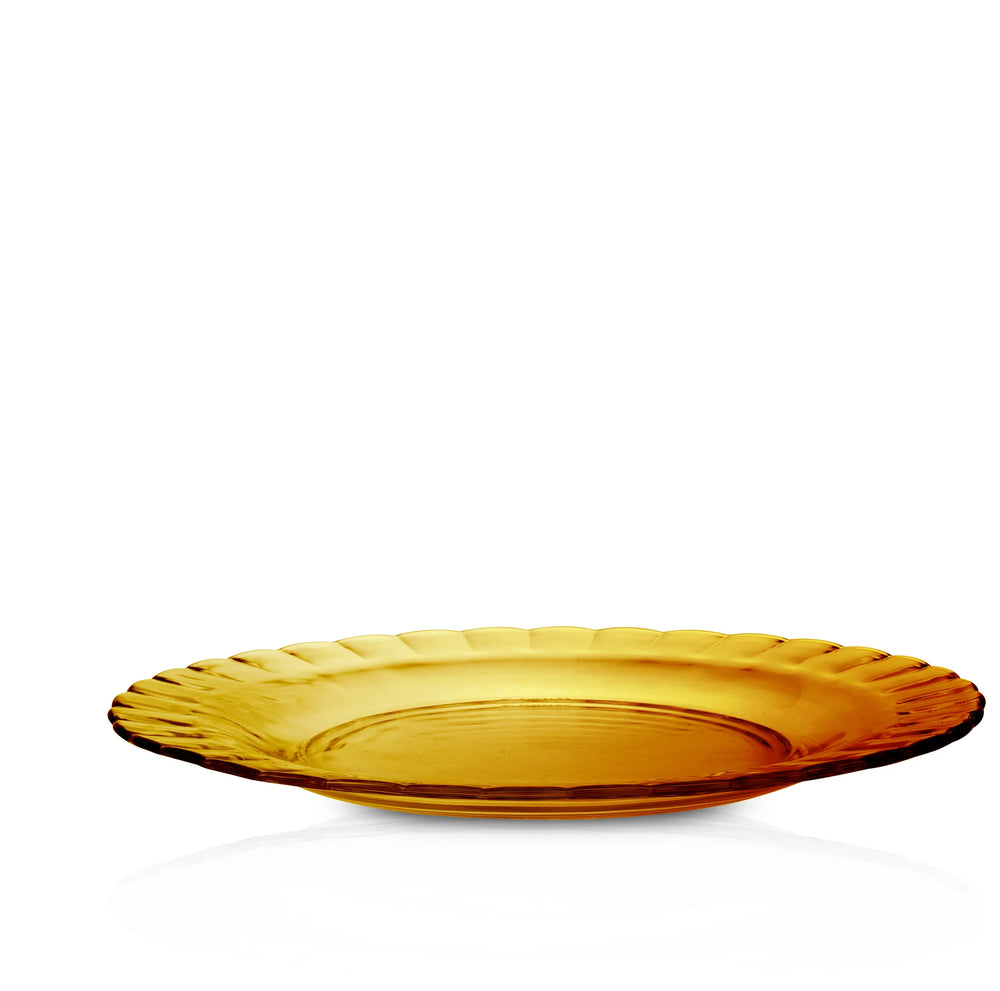 Le Picardie Amber Plate 20cm (Set of 6)