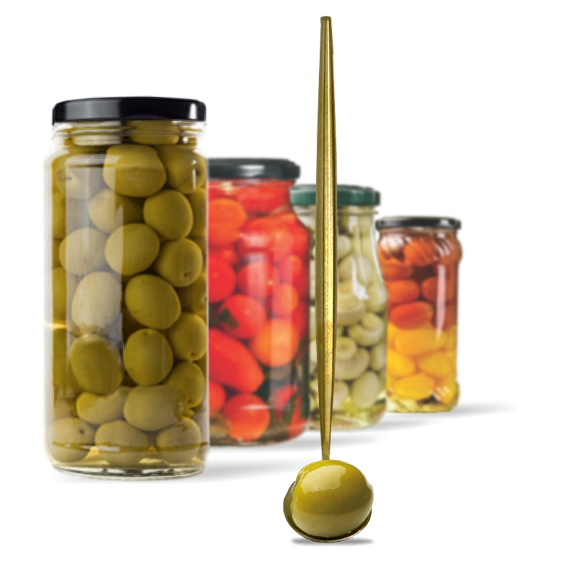 Natural Living Olive Spoons Gold