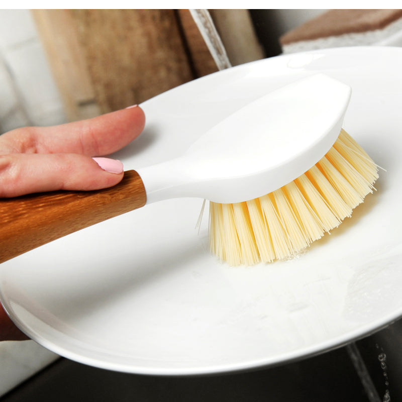 Full Circle BE GOOD™ Dish Brush- White