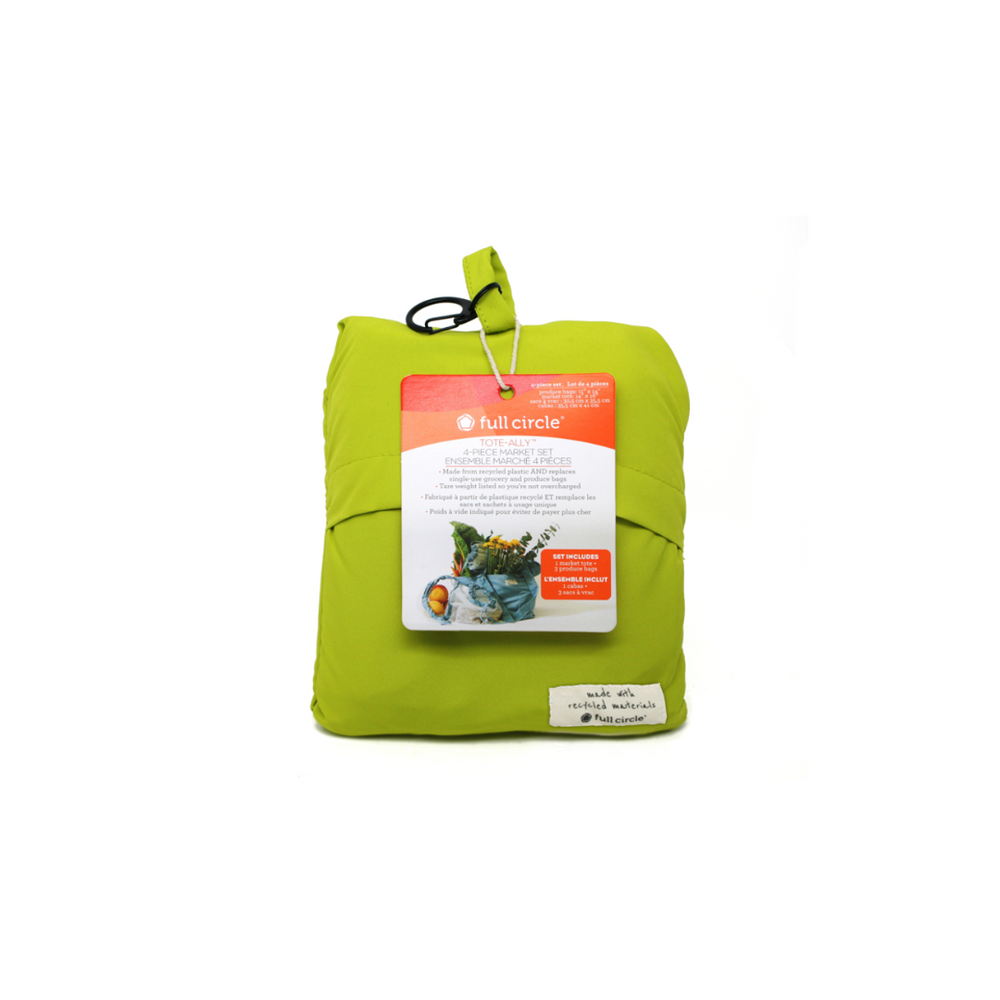 Full Circle - TOTE-ALLY™ 4pc Market Bag (Green)