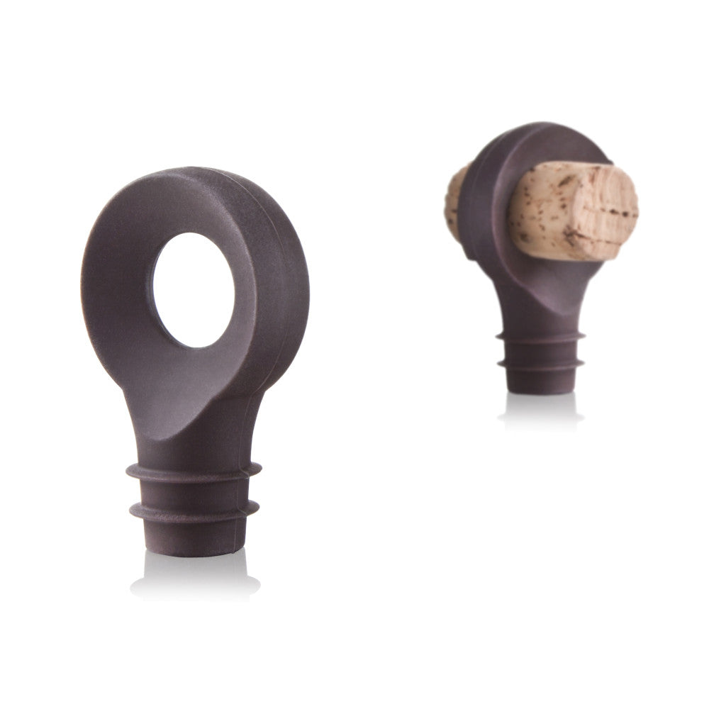 Vacu Vin Wine Bottle Stopper Set of 2