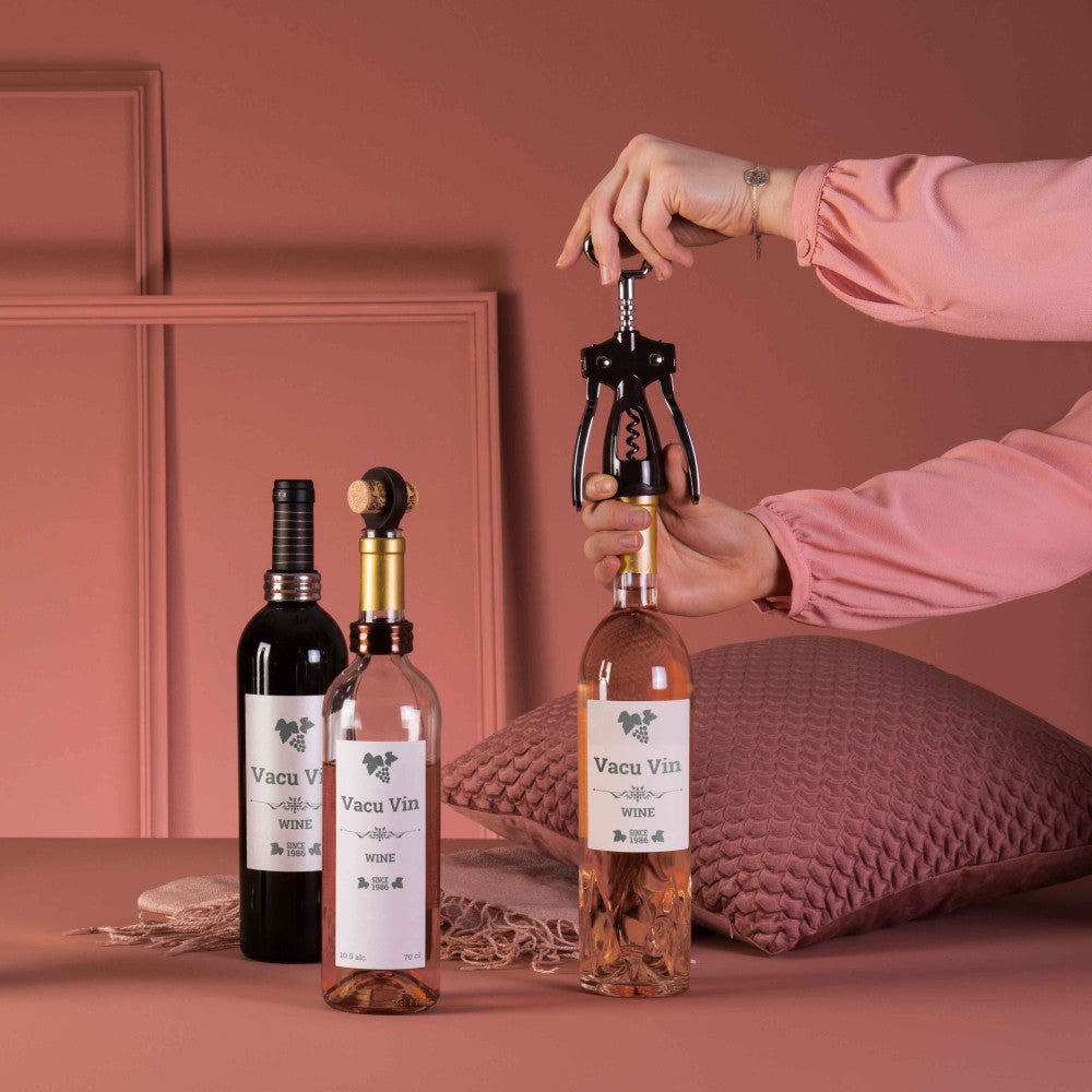 Vacu Vin Wine Bottle Stopper Set of 2