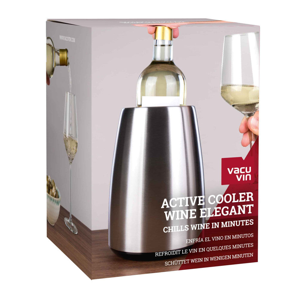 Vacu Vin Active Wine Cooler Stainless