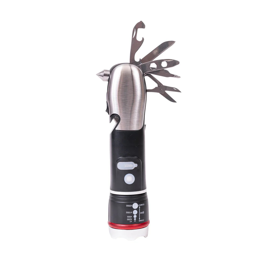 Mad Man Glovebox Survival Tool & Flashlight