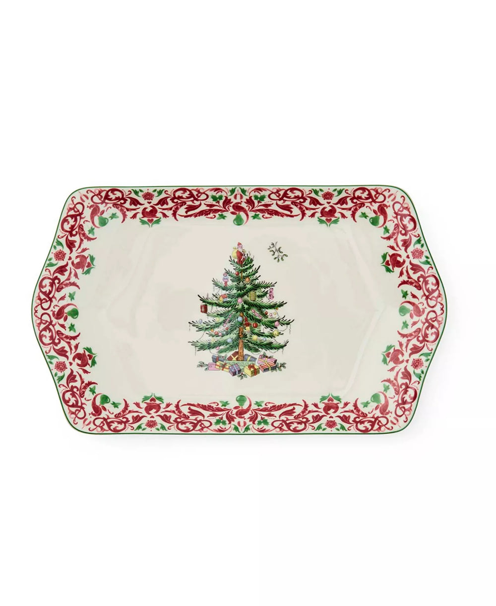 Spode Christmas Tree 2026 Annual Dessert Tray 12"