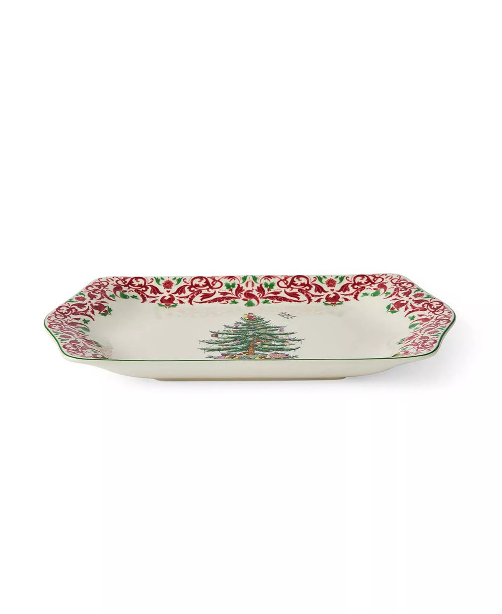 Spode Christmas Tree 2026 Annual Dessert Tray 12"