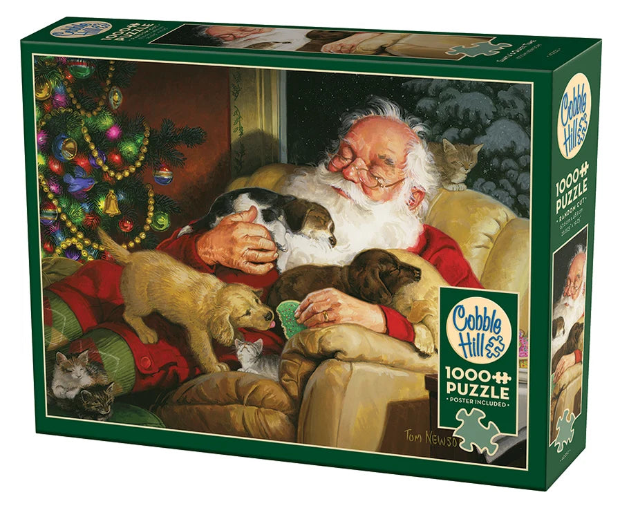 Cobble Hill Puzzles - Santa's Quiet Time