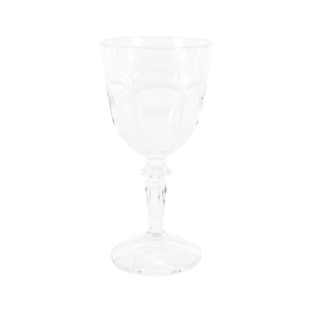 Retro Clear Tall Goblet