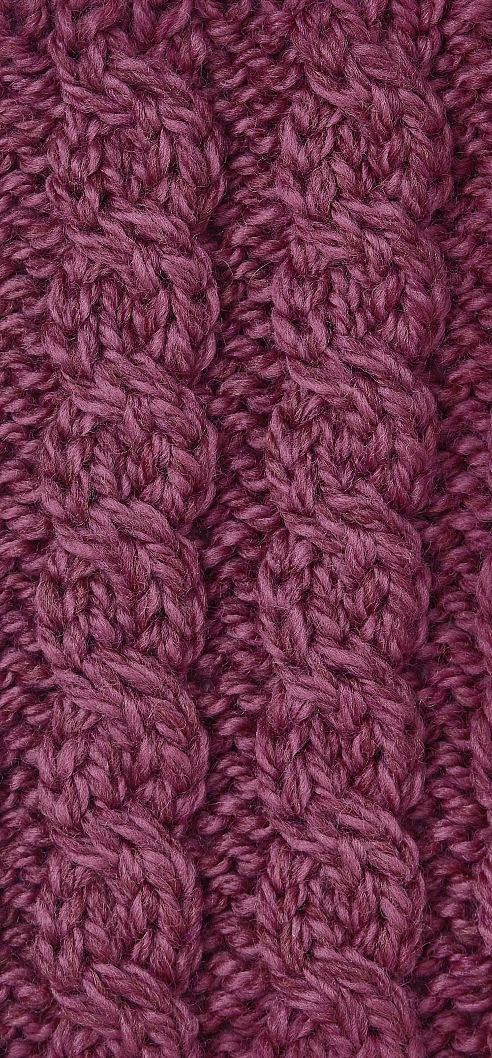 Aran Wool Super Soft Raglan Pullover Sweater Raspberry (B951 432)