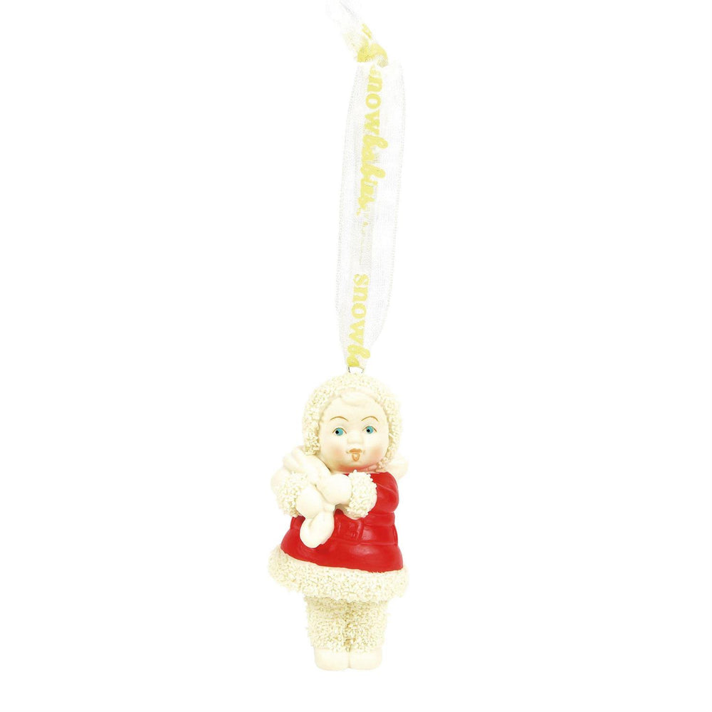 Snowbabies Ornament Santa's Sidekick