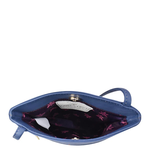 Anuschka Mystical Reef - Mini Double Zip Travel Crossbody