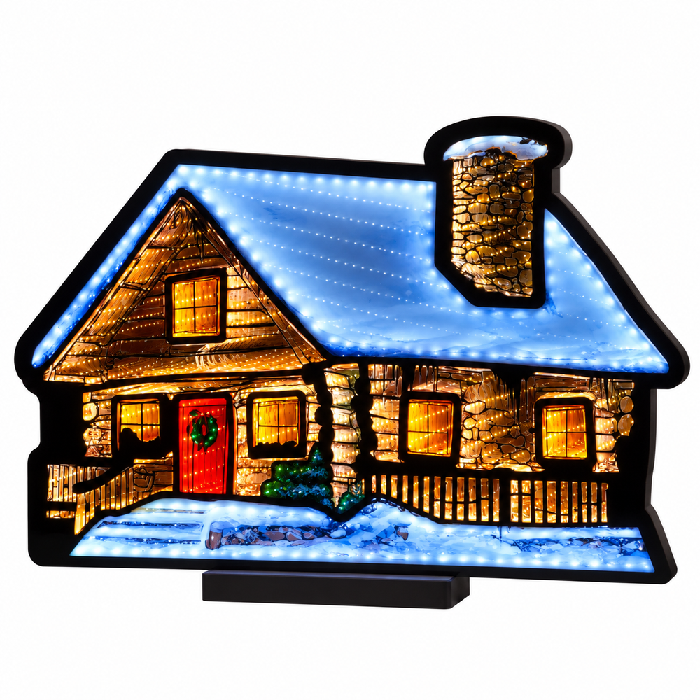 CT Infinity Light Log Cabin 23.5"