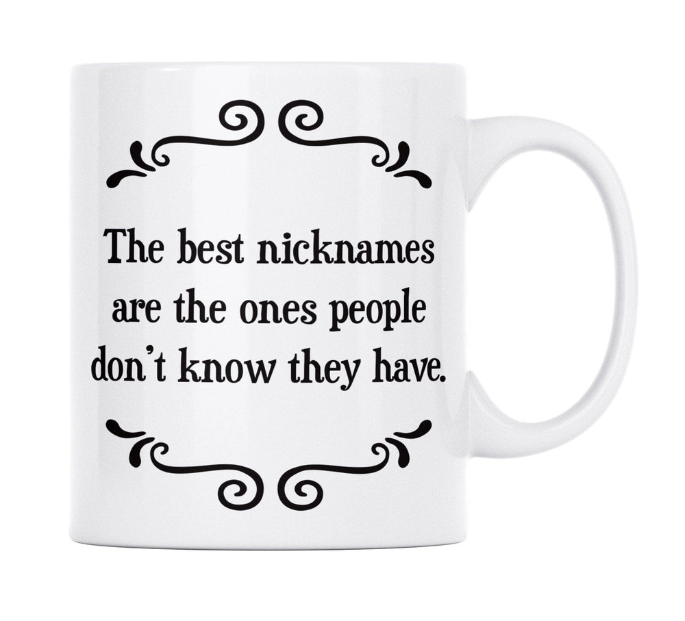 Scrunchy Face Mugs - Nicknames