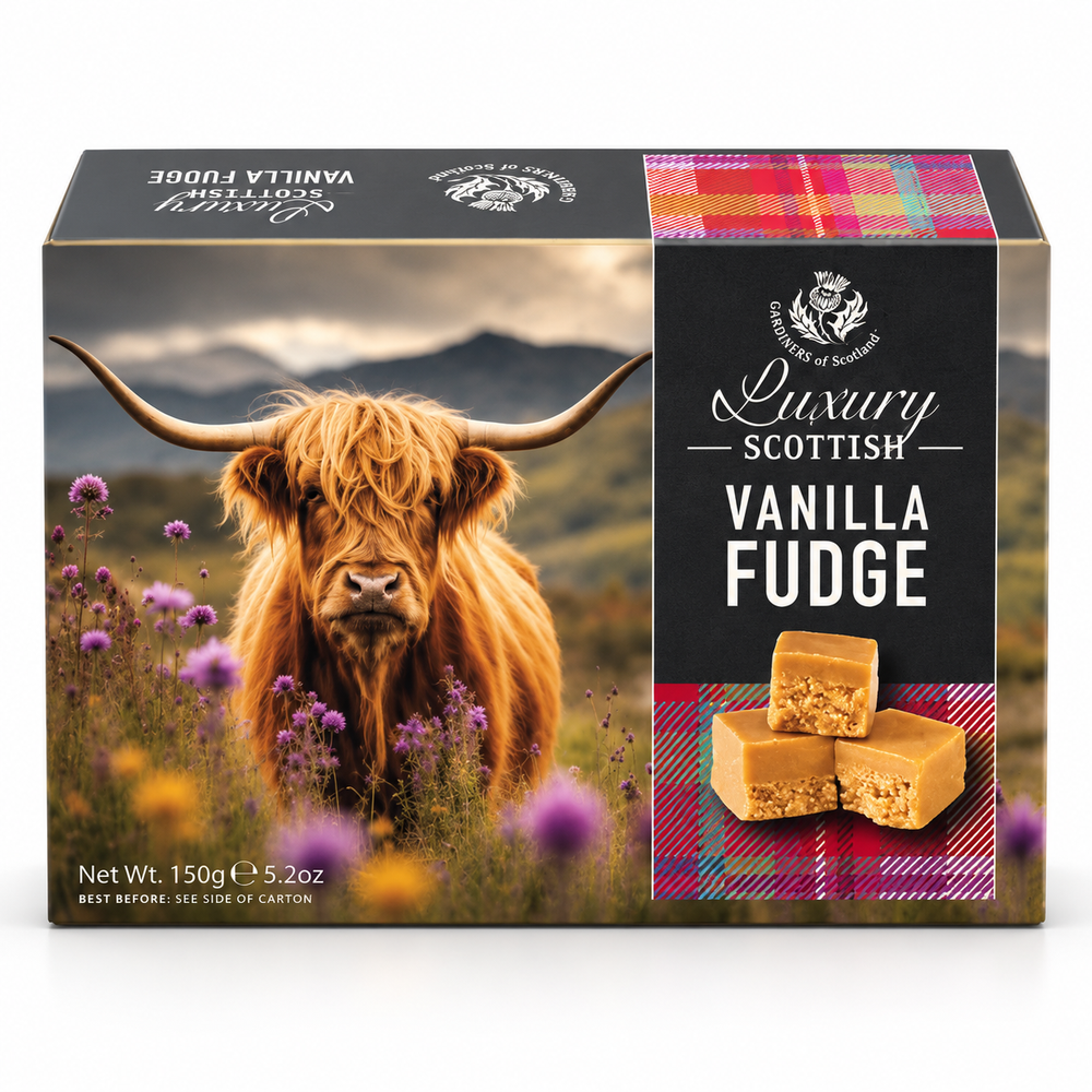 Gardiners Scottish Range Vanilla Fudge 150g