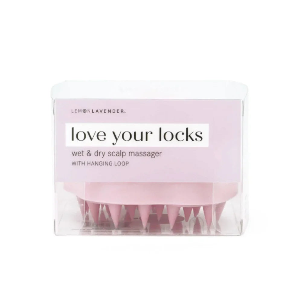 Lemon Lavender Love Your Locks Wet & Dry Scalp Massager