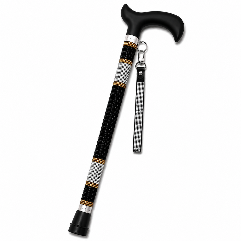 Jacqueline Kent Sugar Cane Lady Kent Black & Silver