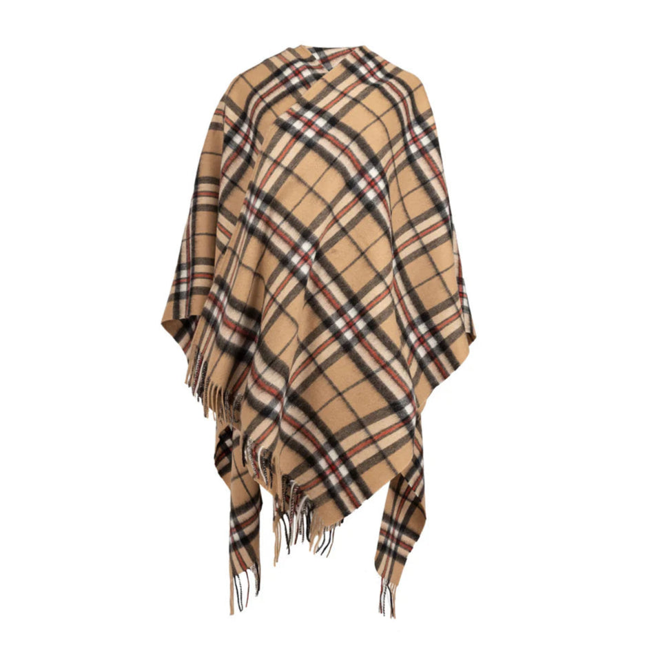 Thompson Camel - Lambswool Cape