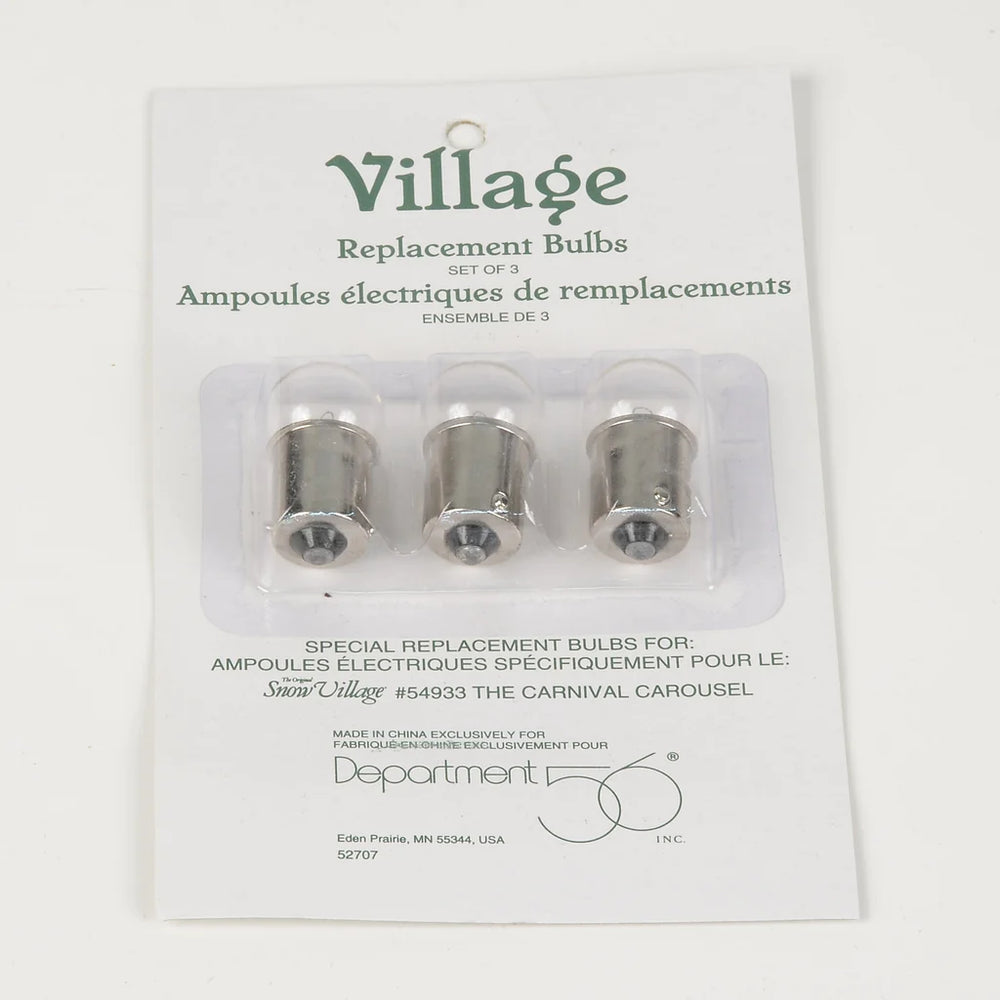 Village Accessories-Replacement Light Bulbs Clear