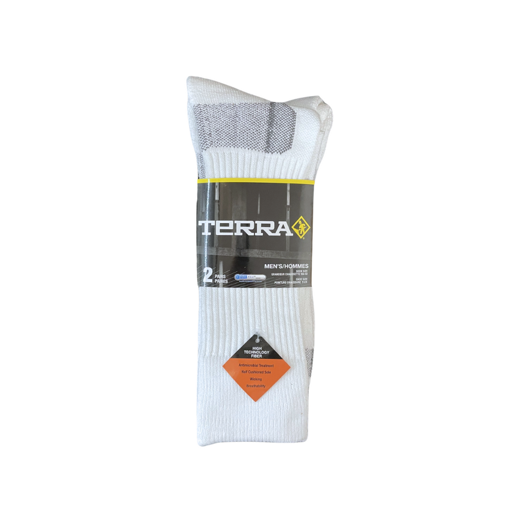 Men’s TERRA Crew Socks 2PK