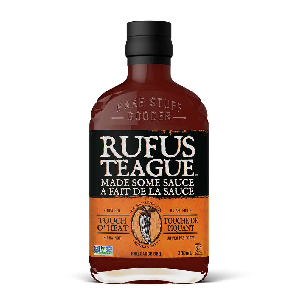 Rufus Teague Touch O' Heat BBQ Sauce - 330 ml