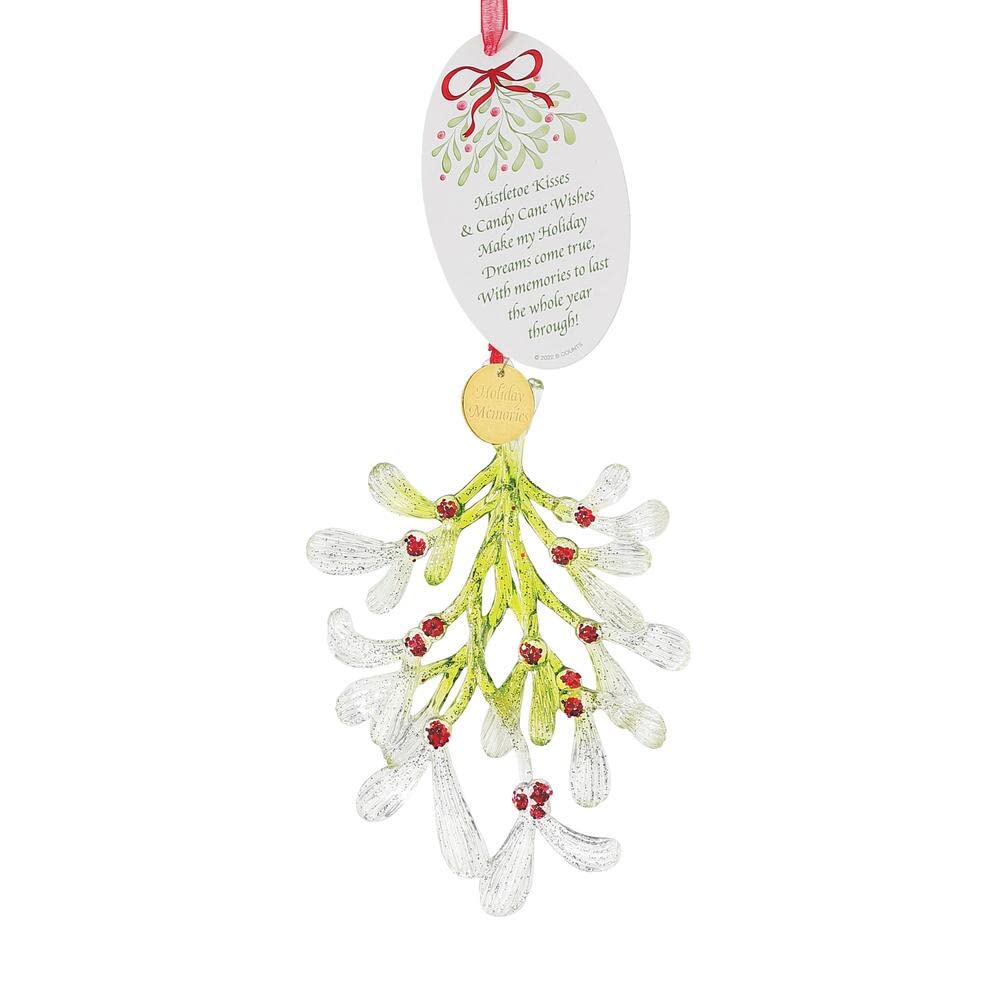 The Christmas Mistletoe Kisses Ornament