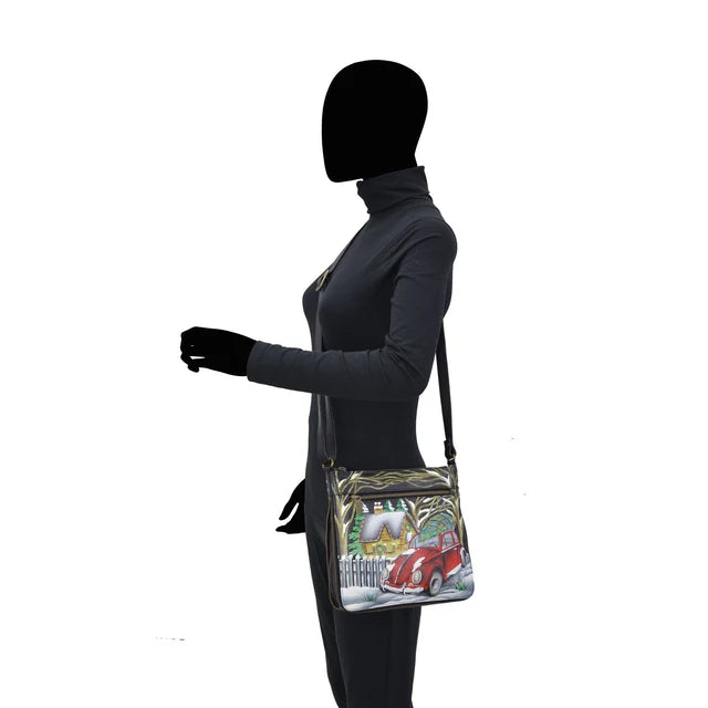 Anuschka Hippie Holiday - Expandable Travel Crossbody