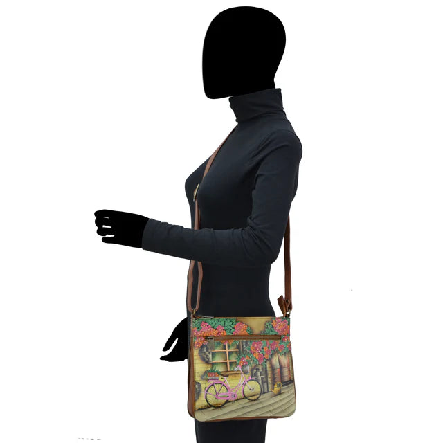 Anuschka Vintage Bike - Expandable Travel Crossbody