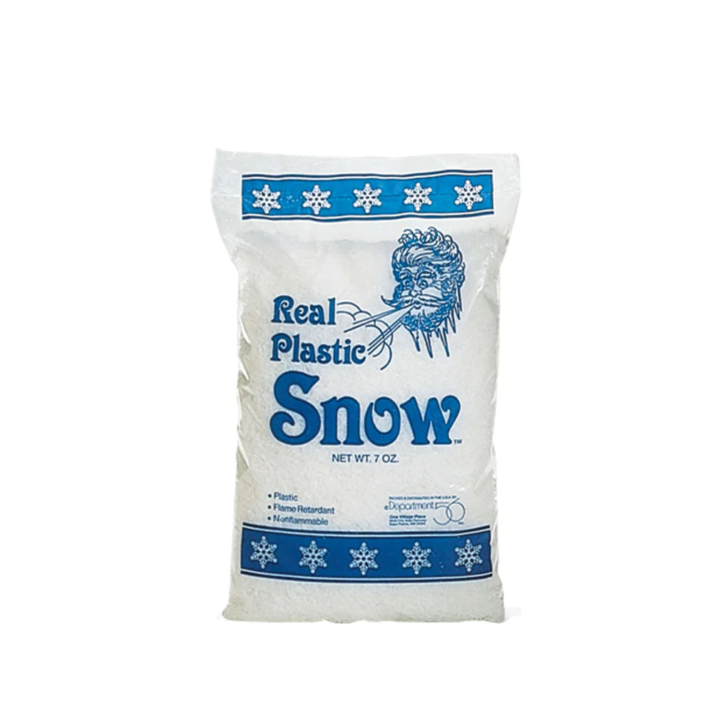 Village Accessories-Real Plastic Snow