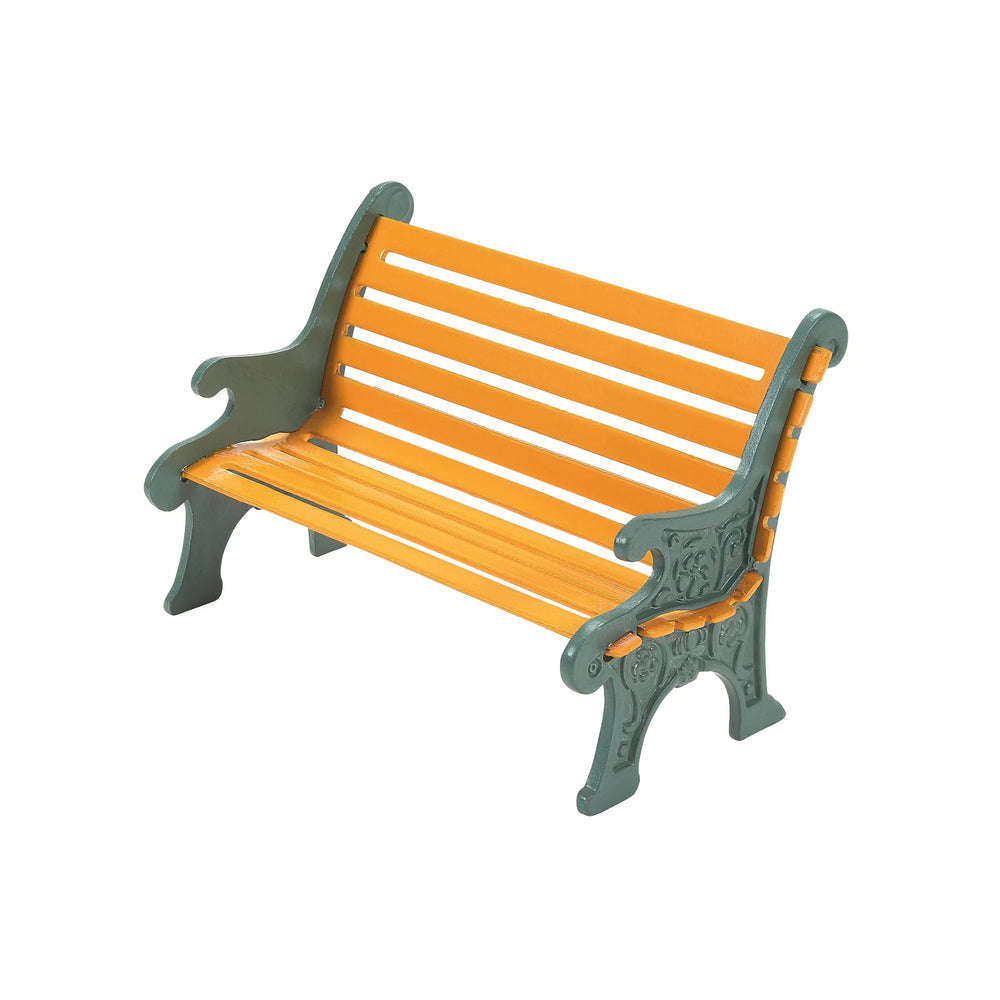 Village Accessories - Wrought Iron Park Bench