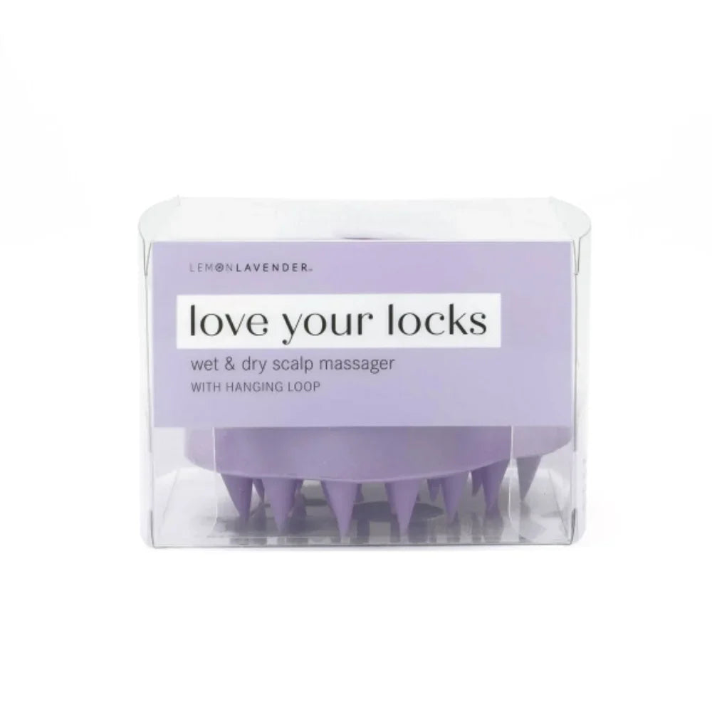 Lemon Lavender Love Your Locks Wet & Dry Scalp Massager