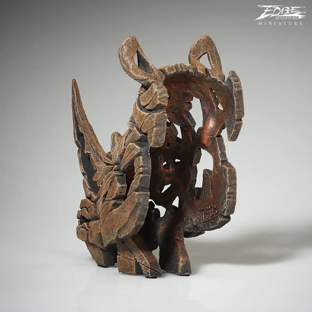 Edge Miniature Rhinoceros Bust