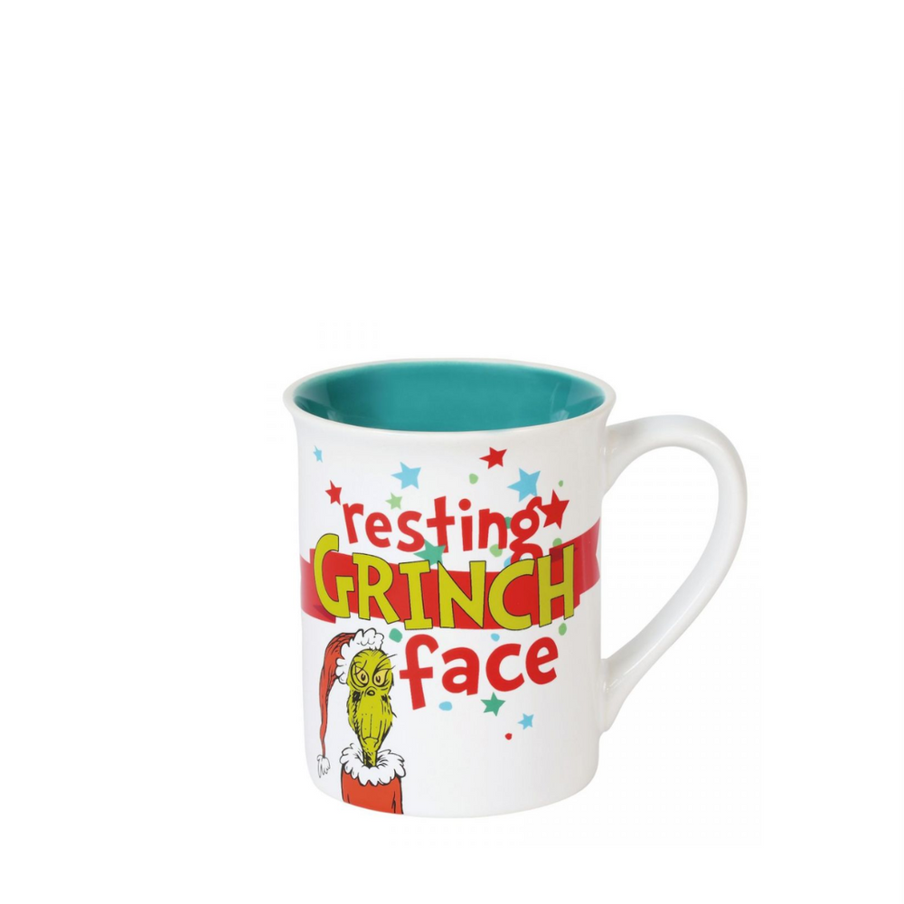 The Grinch Resting Grinch Face Mug