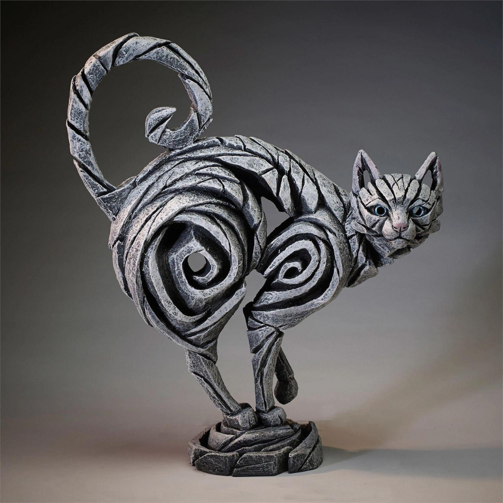 Edge Sculpture Cat Standing Figure