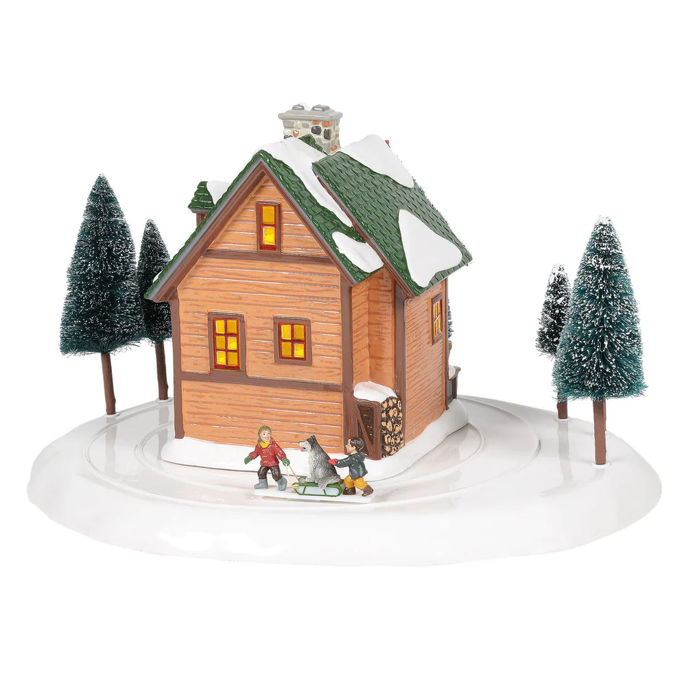 Christmas Villages - Winter Wonderland Cabin
