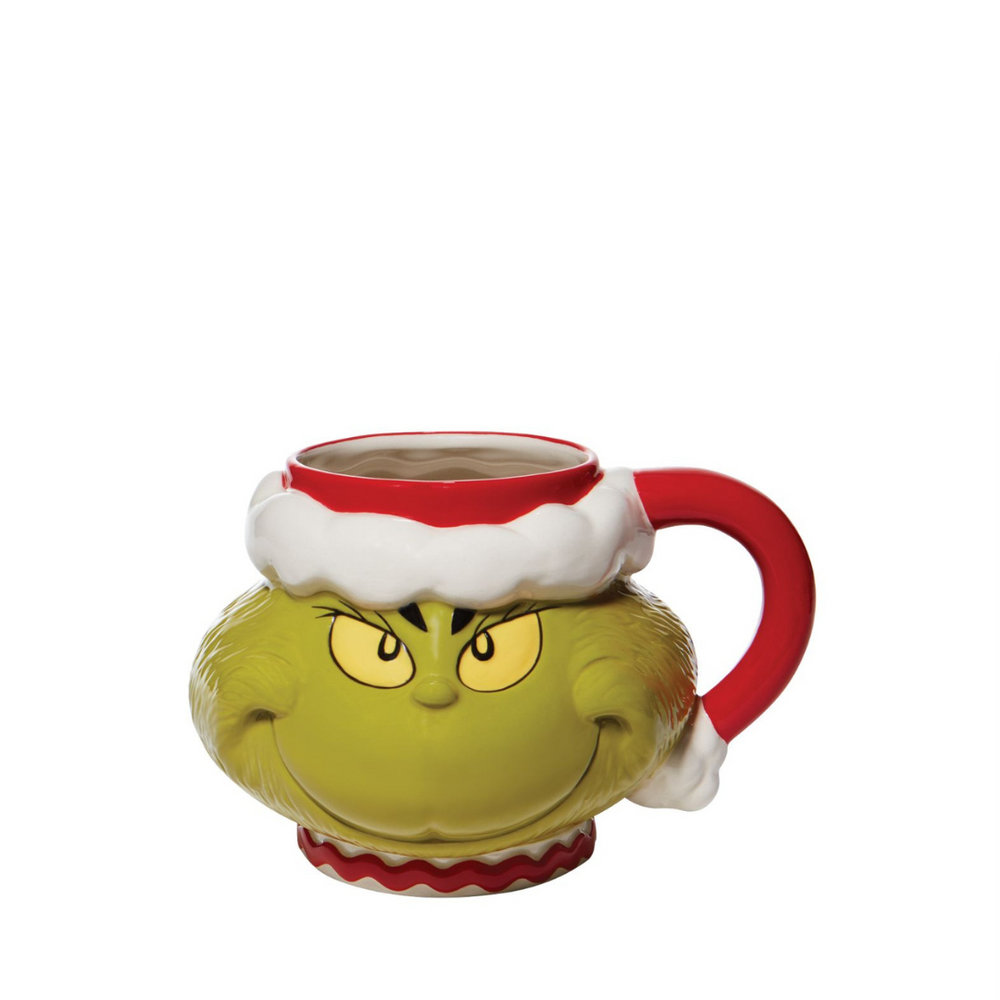 The Grinch Santa Grinch Sculpted Mug