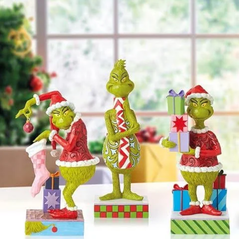 Jim Shore Dr. Seuss Grinch with Long Scarf