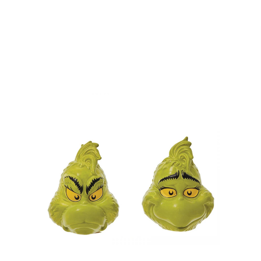 The Grinch Santa Grinch Salt & Pepper Shakers