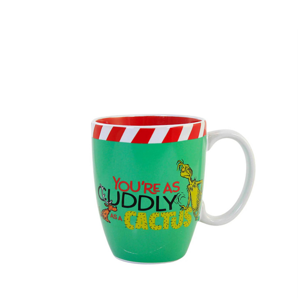 The Grinch Cuddly as a Cactus Mug